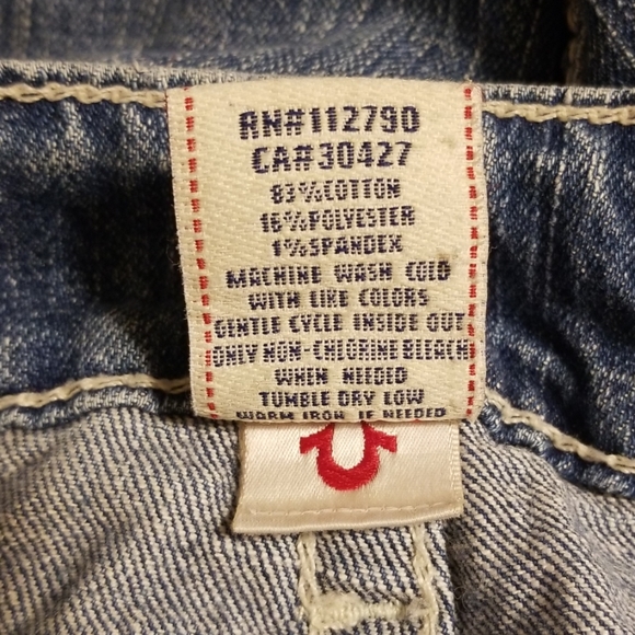 True Religion lightly distressed Julie Jeans - Picture 7 of 7